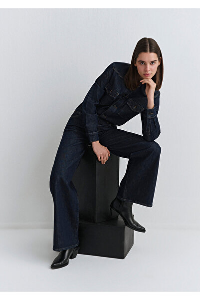 Mavi Sylvie Classic Denim Dark Jean Jumpsuit 1011018-91362
