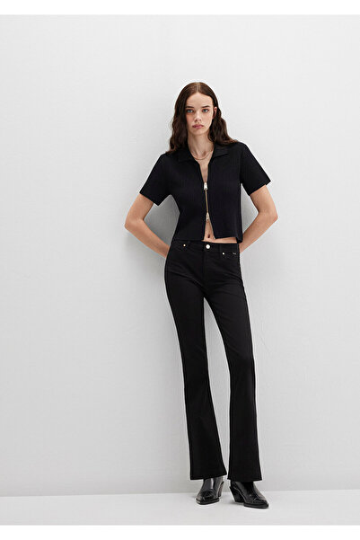 Mavi Sydney Gold Premium Deep Black Jean Pants 1081191053