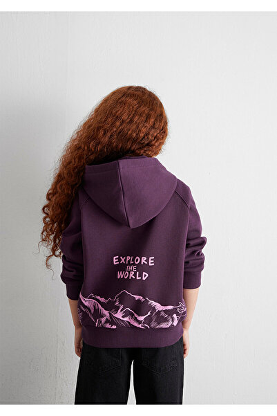 Mavi Printed Purple Sweatshirt 7S10154-70635