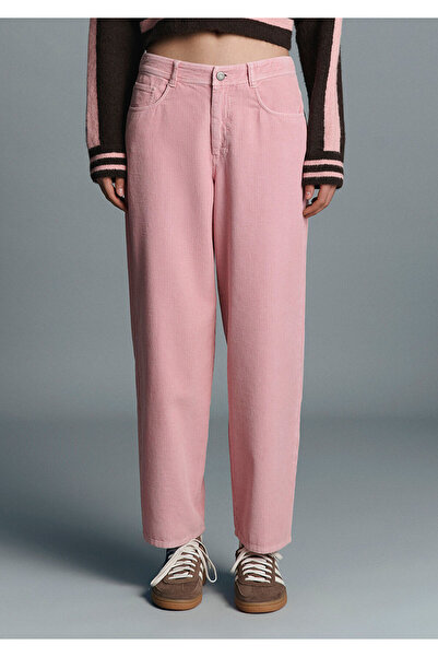 Mavi Pink Velvet Trousers 1011174-70971