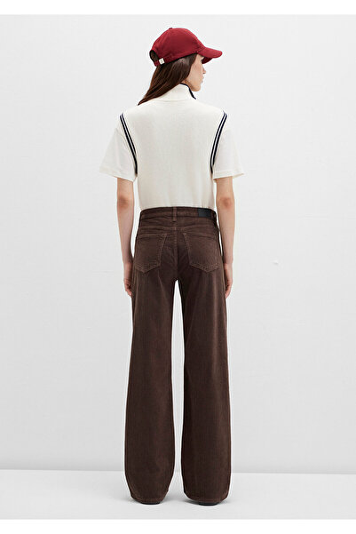 Mavi Malibu Brown Velvet Trousers 1010152-91292