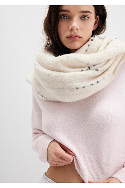 Mavi Festival bloom short sweater with bicycle collar