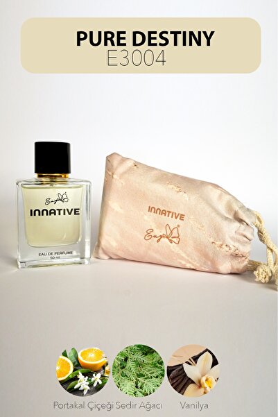 INNATIVE E3004 Eny PURE DESTINY Edp 50 ml Portakal-Yasemin Kadın Parfümü