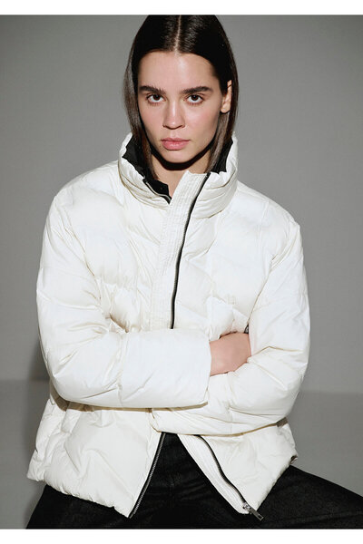 Mavi Stand Collar Women's Coat M1110714-86412