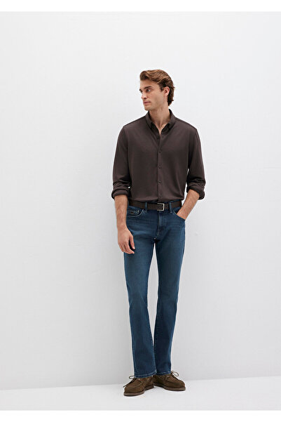 Mavi Black Brown Shirt Slim Fit / Slim Fit 0211908-70219