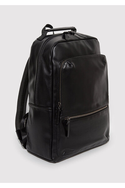 Mavi Faux Leather Black Backpack 0911949-900
