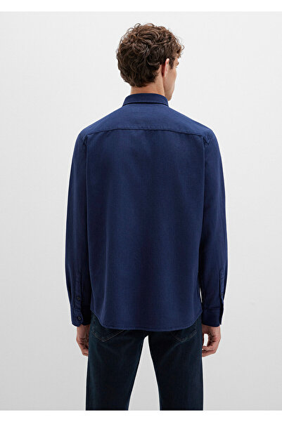 Mavi Смугаста синя сорочка Regular Fit / Нормальний крій 0211775-91324