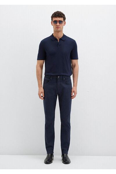 Mavi Milan Black Dark Gabardine Trousers 0081090690