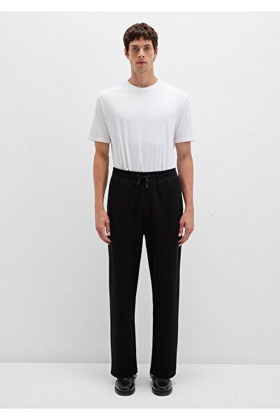 Mavi Black Knitted Interlock Trousers 0010489-900