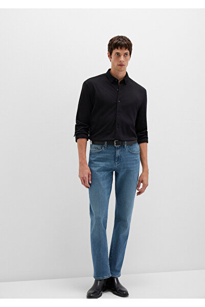 Mavi Black Black Shirt Slim Fit / Slim Fit 0211758-900