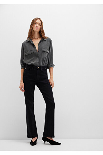 Mavi Bliss Gold Premium Gray Smoke Jean Pants 101437-90855