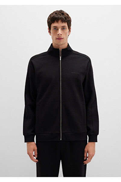 Mavi Zippered Black Interlock Sweatshirt 0S10381-900