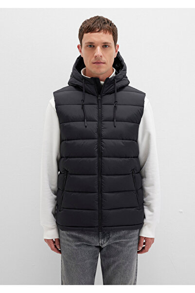 Mavi Hooded Black Puffer Vest Regular Fit / Regular Cut 0110604-71379