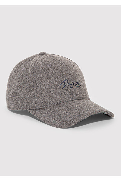 Mavi Downtown Embroidered Gray Hat 0911924-24386