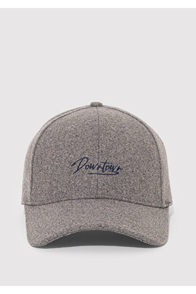 Mavi Downtown Embroidered Gray Hat 0911924-24386
