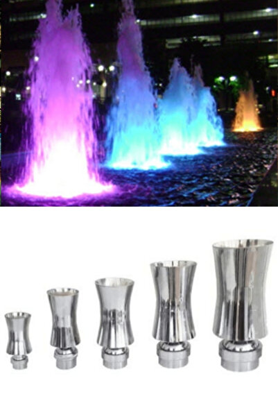 WATERSHUT Kaskat Su Köpüğü Nozulu 50 T Süs Havuzu Fıskiyesi