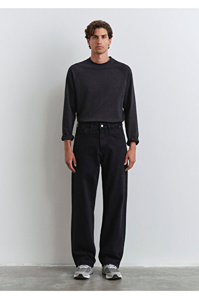 Mavi Atlanta Street Washed Raven Black Jean Pants 0010305-90980