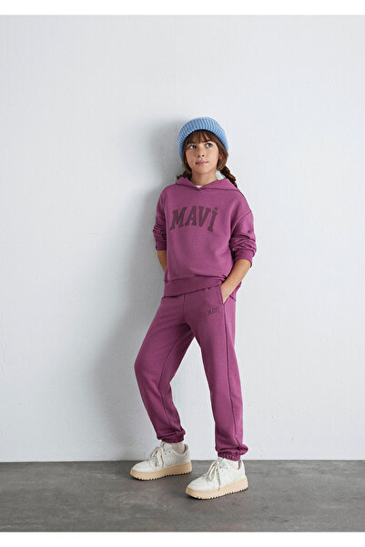 Mavi Logo Printed Pink Sweatpants 7010041-70651