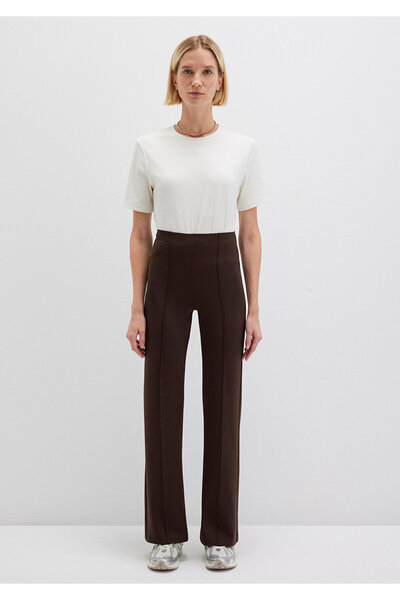 Mavi Brown Knitted Trousers 1010968-70236