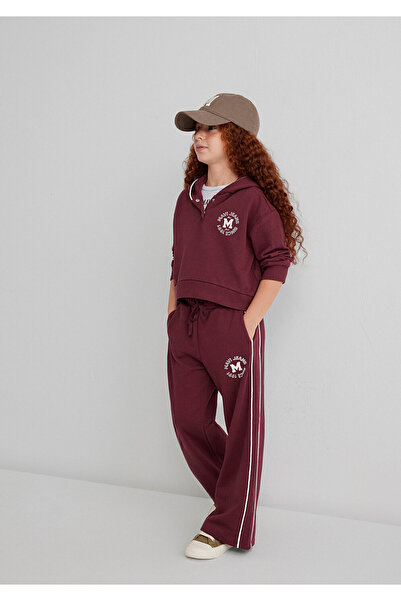 Mavi Jeans Printed Burgundy Sweatpants 7010032-70393