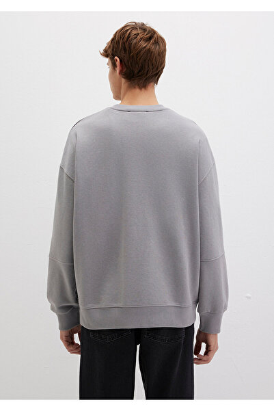 Mavi Crew Neck Gray Sweatshirt 0S10404-70076
