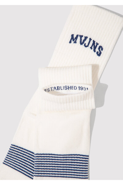 Mavi Mvjns Printed Ecru Socks 0911970-620