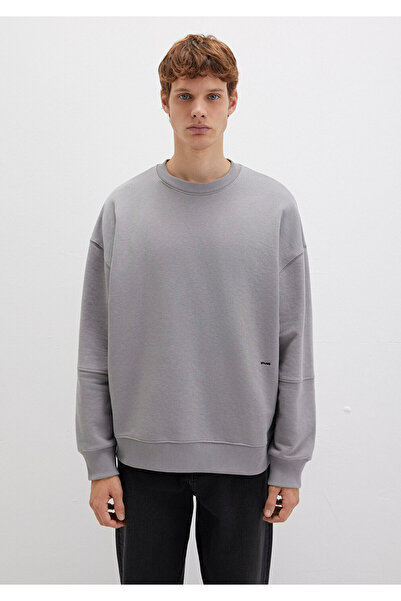 Mavi Crew Neck Gray Sweatshirt 0S10404-70076