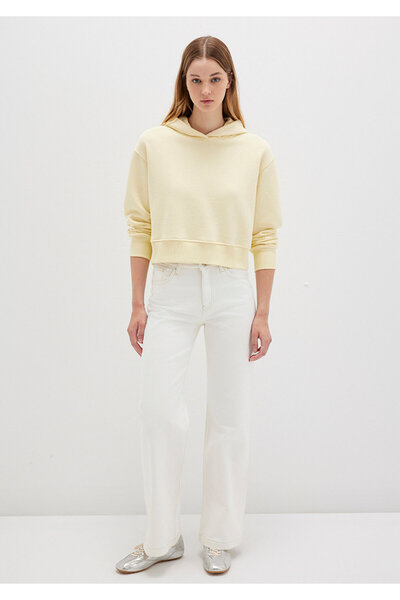 Mavi Hooded Yellow Sweatshirt 1S10386-71187