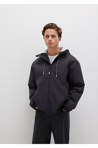 Mavi Hooded Anthracite Jacket Regular Fit / Regular Cut 0110333-70087