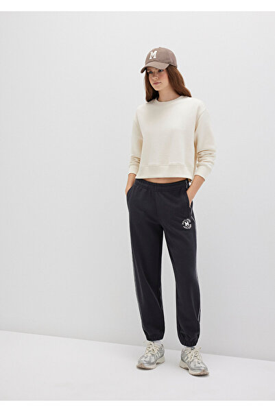 Mavi Logo Black Sweatpants 1011032-900