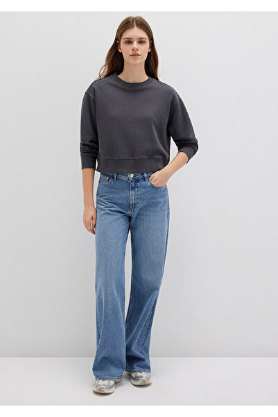 Mavi Crew Neck Anthracite Sweatshirt 1S10387-83620