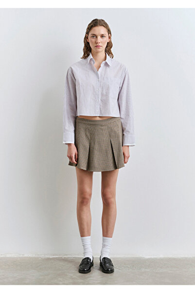 Mavi Striped White Shirt Regular Fit 1211195-90720