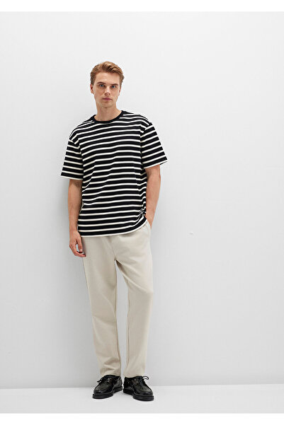 Mavi Beige Knitted Interlock Pants 0010521-70144