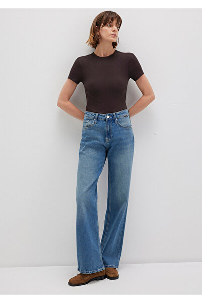 Mavi Brown Basic T-Shirt Fitted / Body Fitting Cut 1613081-70240