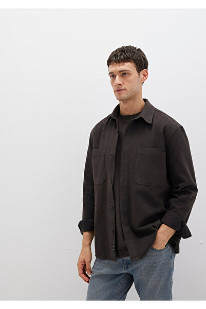 Mavi Tencel Tm Liyosel Blended Brown Shirt Regular Fit / Regular Cut 0211649-70219