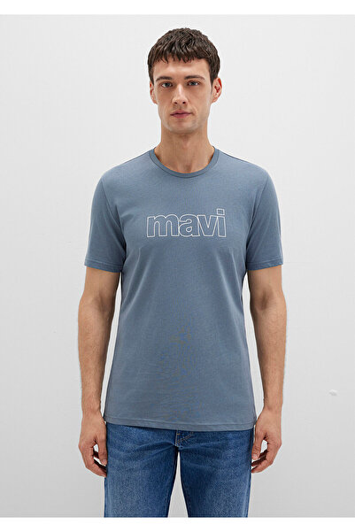 Mavi Logo Printed T-Shirt Slim Fit / Slim Fit 065781-80889