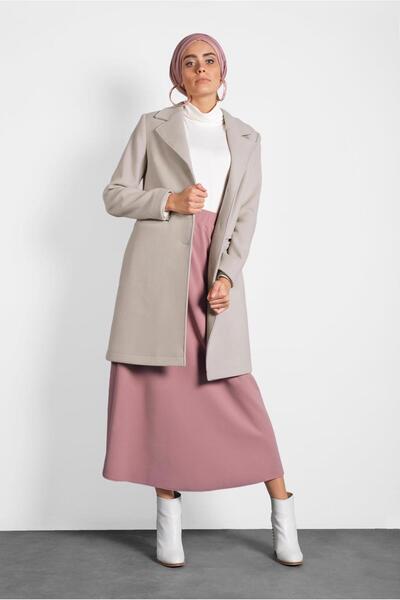 Alvina KRUVAZE КОМИР З ДЕТАЛЯМИ ГУДЗИКА, КАШЕ ПАЛЬТО 90042