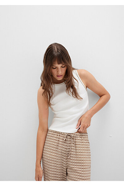 Mavi White Ball Fitted / Body Fitting Cut with Stitching Detail 1613338-70057