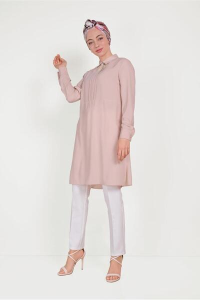 Alvina 40446 Model Classic Tunic - Collar Detail