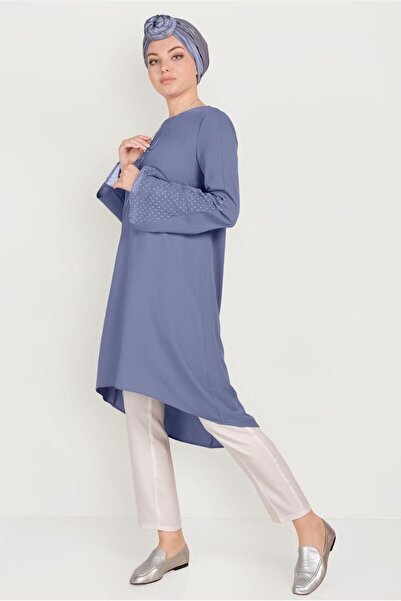Alvina Tunic with Tulip Sleeves 40444