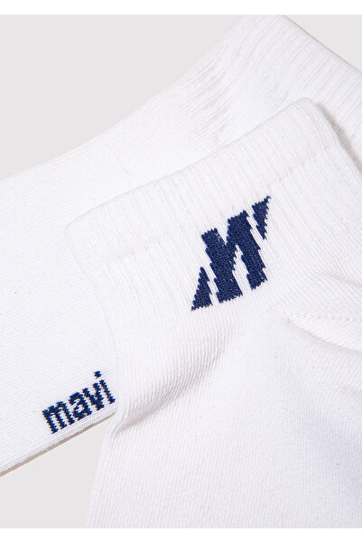 Mavi White Booties Socks 0911962-620