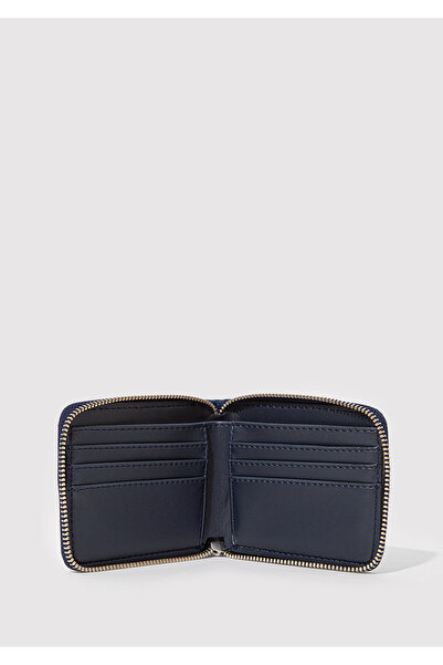 Mavi Zippered Denim Wallet 1913340-83594
