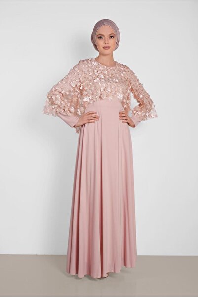 Alvina Τρισδιάστατο φόρεμα με λουλούδια - 4269