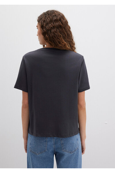 Mavi Astrology Printed Anthracite T-Shirt Regular Fit 1613525-70087