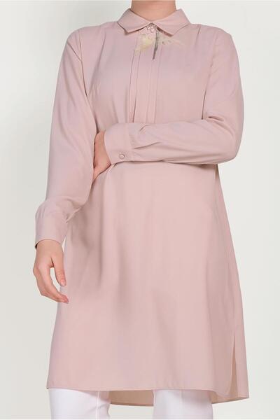 Alvina 40446 Model Classic Tunic - Collar Detail