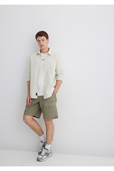 Mavi Green Cargo Shorts 0410269-86961