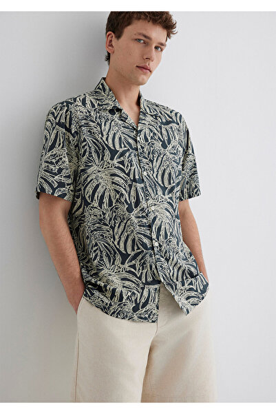 Mavi Printed Gray Shirt Regular Fit / Regular Cut 0211489-89886