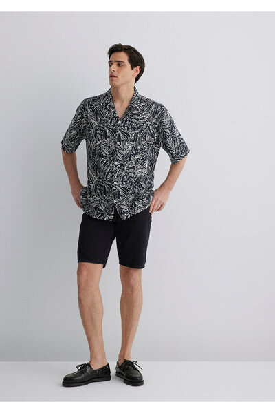 Mavi Lucas Street Dark Gray Jean Shorts 0412607-89928