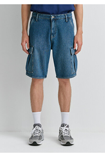 Mavi Hamburg Mv91 Street İndigo Mavisi Jean Şort 0410681-89815