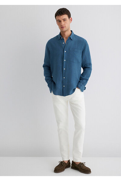 Mavi Λινό πουκάμισο Regular Fit 0211472-89798
